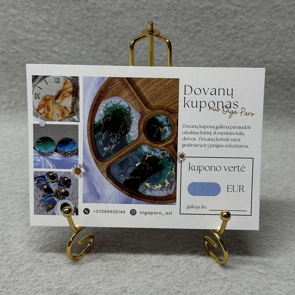 Dovanų kuponas