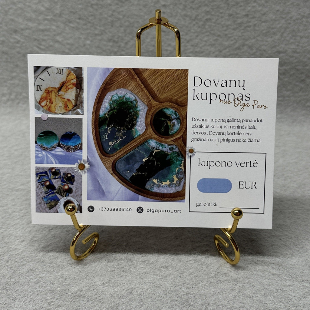Dovanų kuponas