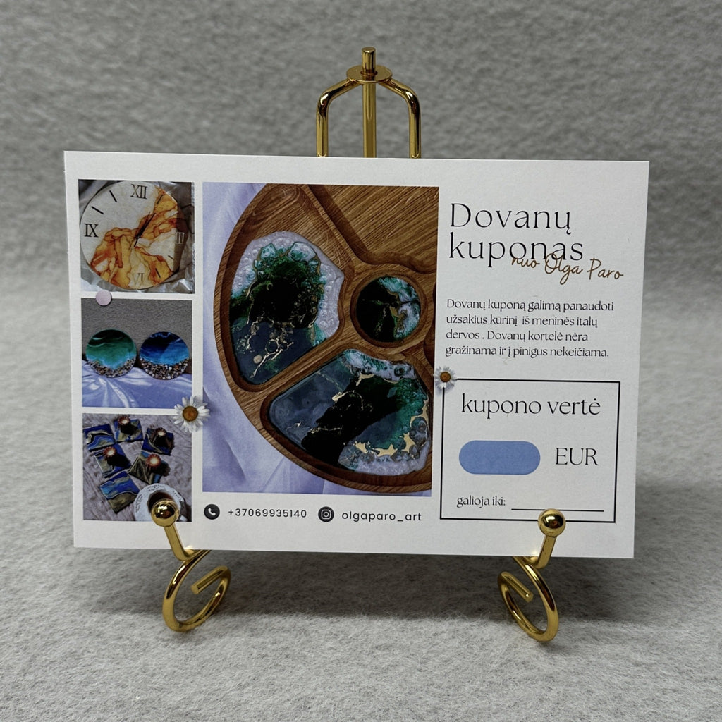 Dovanų kuponas
