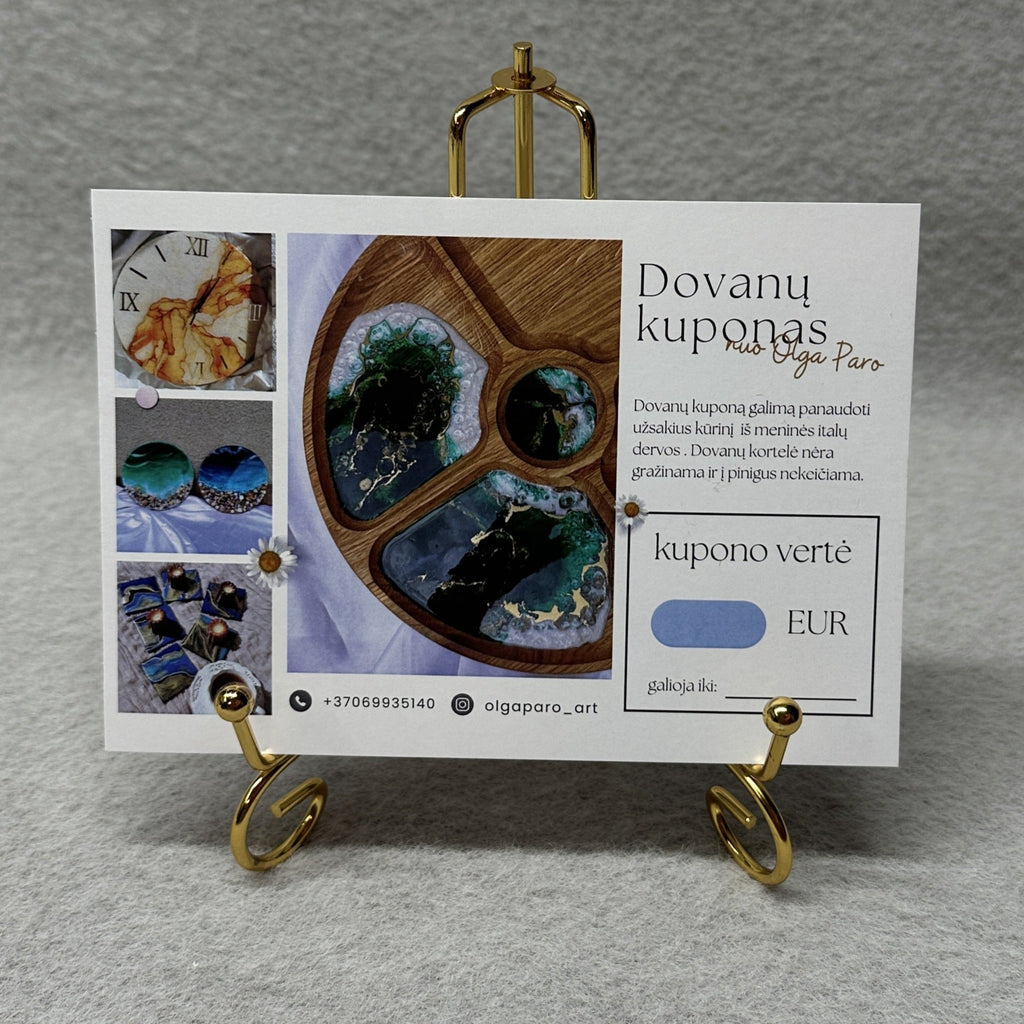 Dovanų kuponas